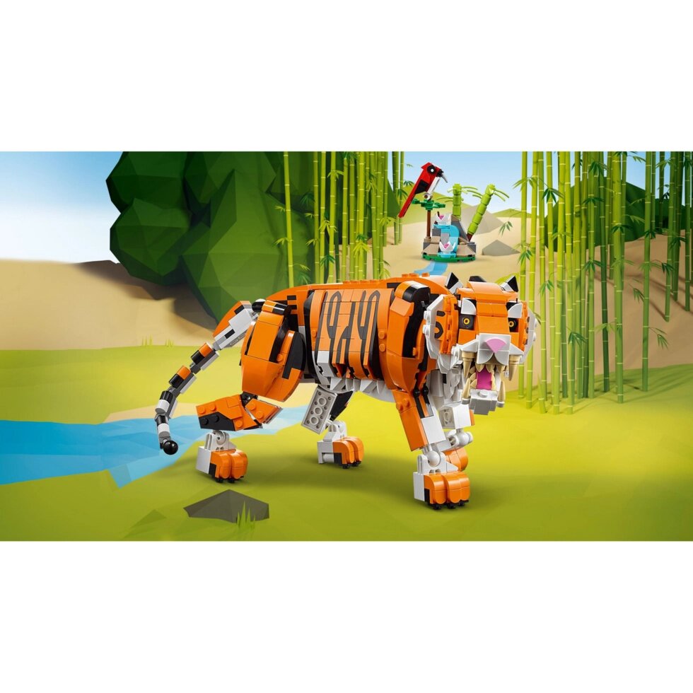Блоковий конструктор LEGO Creator Величний тигр (31129) від компанії Інтернет-магазин EconomPokupka - фото 1