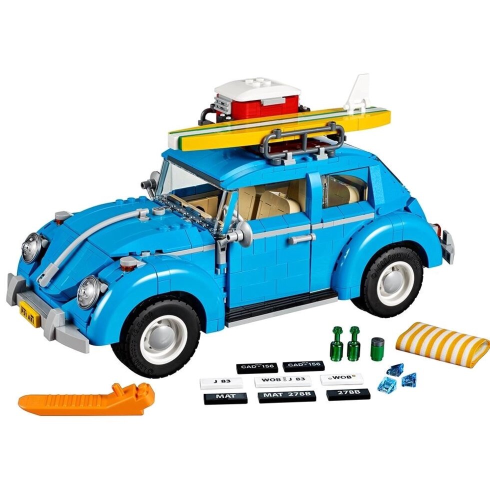 Блоковий конструктор LEGO Creator VOLKSWAGEN BEETLE (10252) від компанії Інтернет-магазин EconomPokupka - фото 1