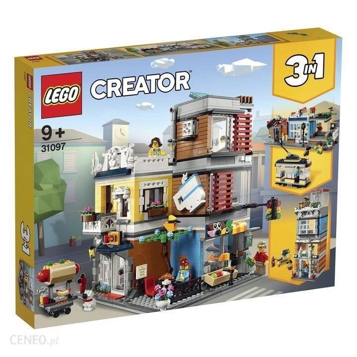 Блоковий конструктор LEGO Creator Зоомагазин і кафе в центрі міста (31097) від компанії Інтернет-магазин EconomPokupka - фото 1