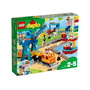 Блоковий конструктор LEGO DUPLO Town Грузовой поїзд (10875)