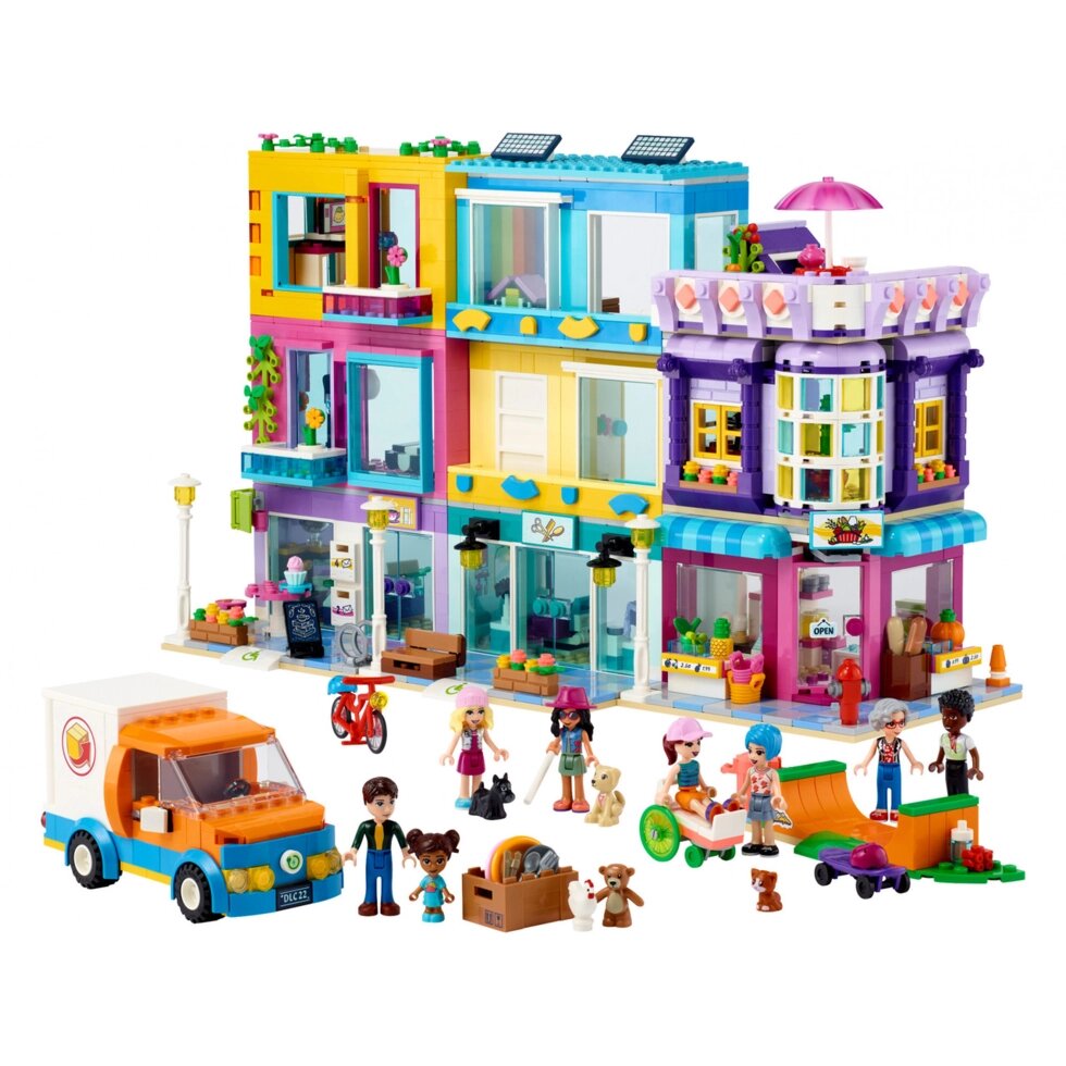 Блоковий конструктор LEGO Friends Великий будинок на головній вулиці (41704) від компанії Інтернет-магазин EconomPokupka - фото 1