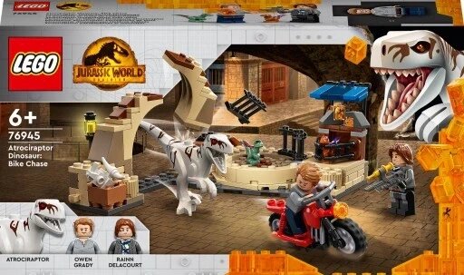 Блоковий конструктор LEGO Jurassic World Погоня за атроцираптором (76945) від компанії Інтернет-магазин EconomPokupka - фото 1