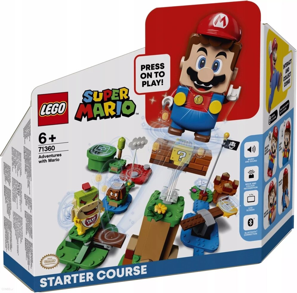 Блоковий конструктор LEGO Mario: Пригоди Маріо (71360) від компанії Інтернет-магазин EconomPokupka - фото 1