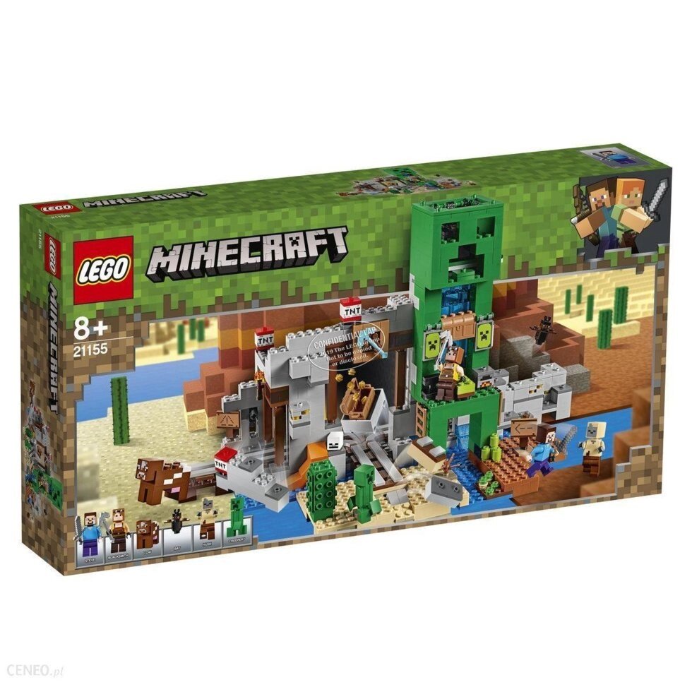Блоковий конструктор LEGO Minecraft Шахта Крипера (21155) від компанії Інтернет-магазин EconomPokupka - фото 1