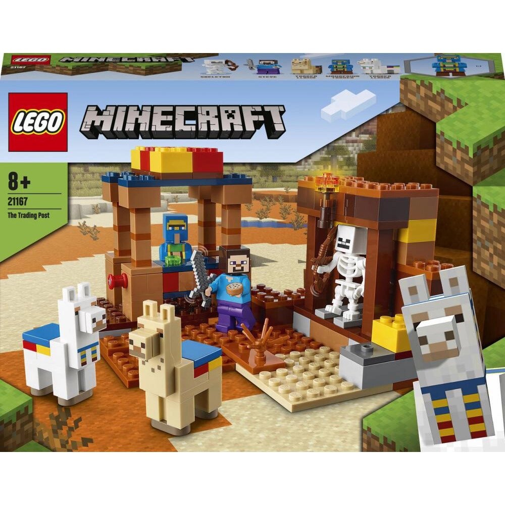 Блоковий конструктор LEGO Minecraft Торговий пост (21167) від компанії Інтернет-магазин EconomPokupka - фото 1