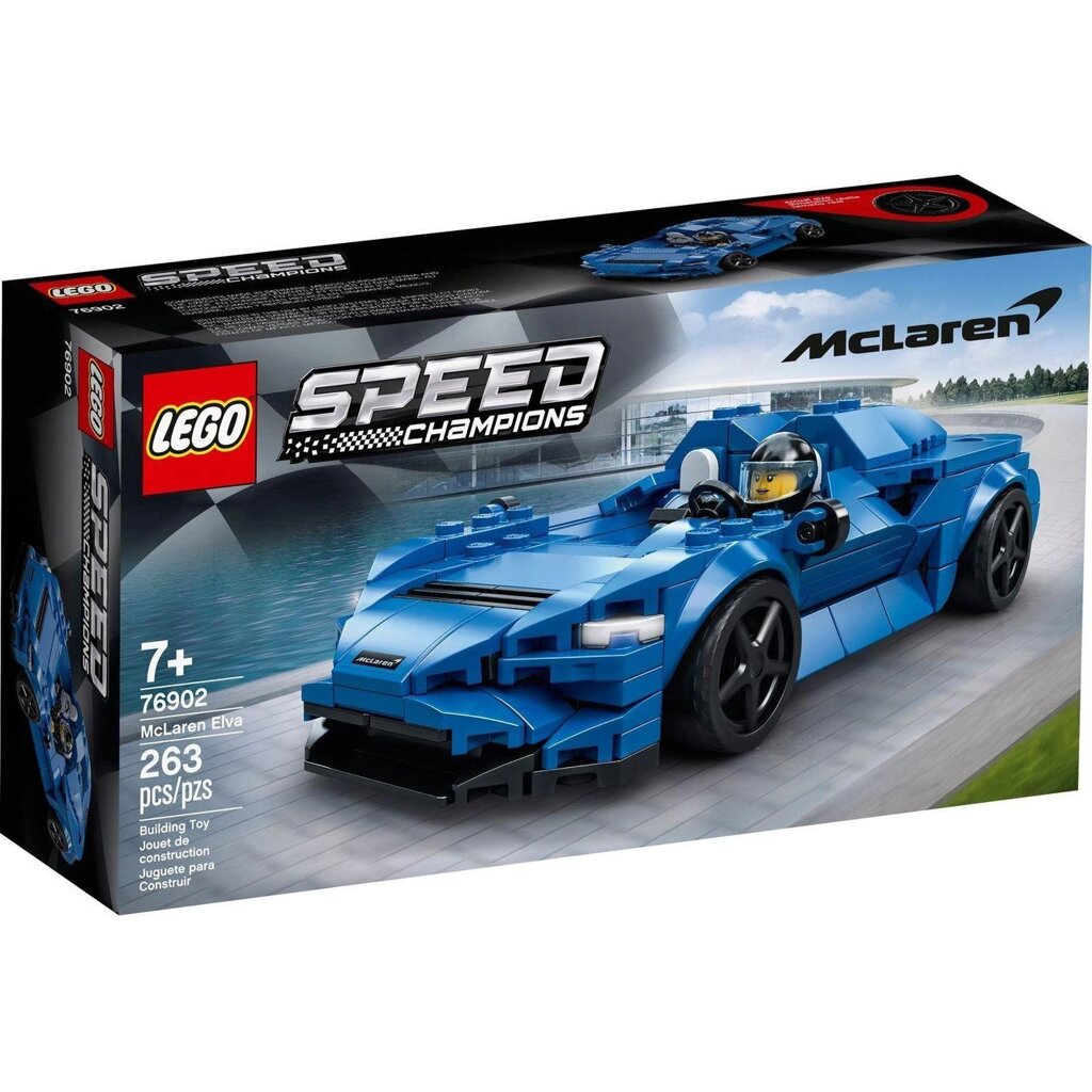 Блоковий конструктор LEGO Speed Champions McLaren Elva (76902) від компанії Інтернет-магазин EconomPokupka - фото 1