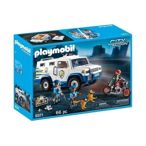 Блоковий конструктор Playmobil City Action Перевізник грошей (9371) від компанії Інтернет-магазин EconomPokupka - фото 1