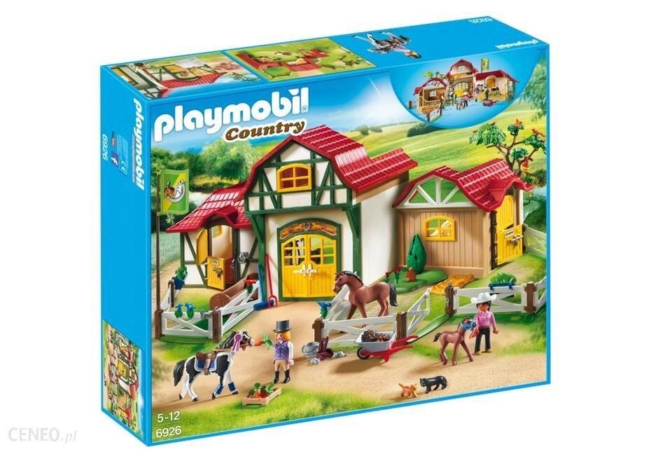 Блоковий конструктор Playmobil Kінська ферма (6926) від компанії Інтернет-магазин EconomPokupka - фото 1