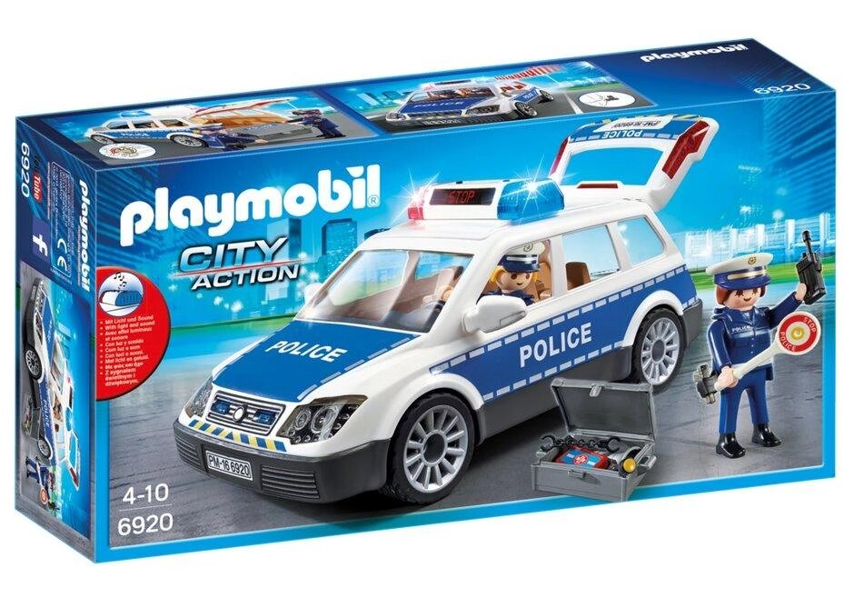 Блоковий конструктор Playmobil Поліцейска машина (6920) від компанії Інтернет-магазин EconomPokupka - фото 1