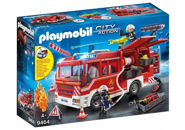 Блоковий конструктор Playmobil Пожарна машина (9464) від компанії Інтернет-магазин EconomPokupka - фото 1