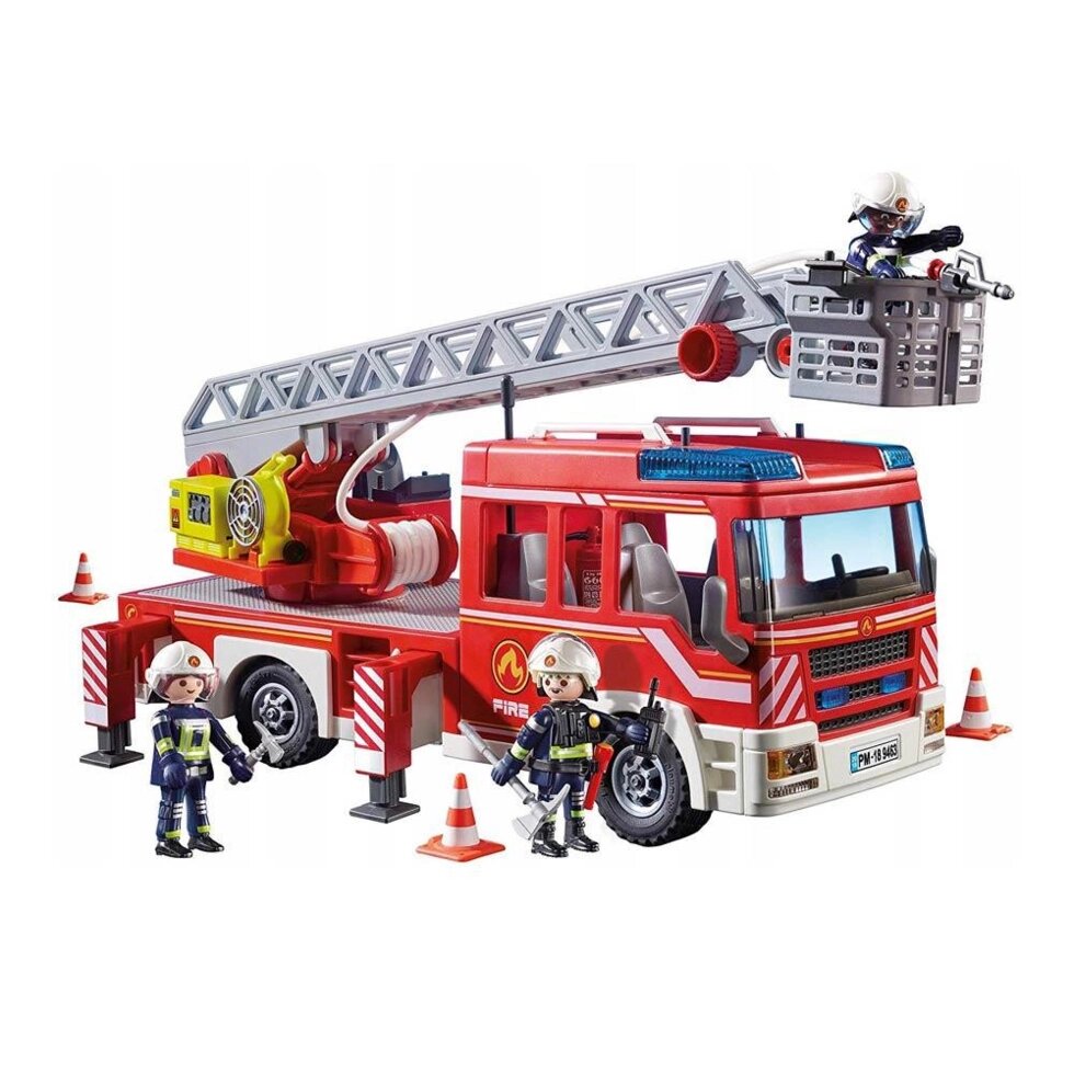 Блоковий конструктор Playmobil Пожежна машина з драбиною (9463) від компанії Інтернет-магазин EconomPokupka - фото 1