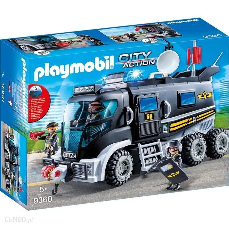Блоковий конструктор Playmobil SWAT Truck (9360) від компанії Інтернет-магазин EconomPokupka - фото 1