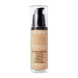 Bourjois 83040 світло-бежевий тональний крем для обличчя Ml Spf 10 123 Perfect покривний 53