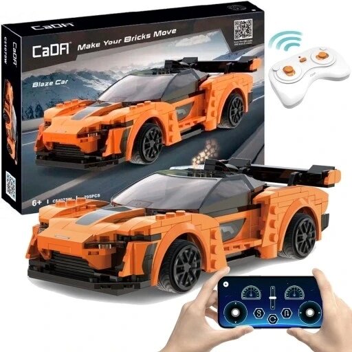 Cada Make Your Bricks Move C51075w Blaze Car Dual Mode Control Blocks 295 шт автомобіль Auto Rc 295 El. від компанії Інтернет-магазин EconomPokupka - фото 1