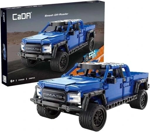 Cada Make Your Bricks Move C52029w Smash Off-roader Pull-back Blocks 390 шт блоки авто позаширник 390 ел. від компанії Інтернет-магазин EconomPokupka - фото 1