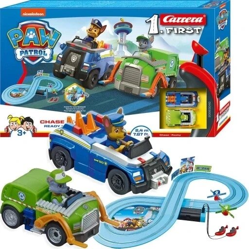 Carrera First 1. щенячий патруль готовий до дії 63040 Paw Patrol Rocky And Chase Track 24 м 63040 від компанії Інтернет-магазин EconomPokupka - фото 1