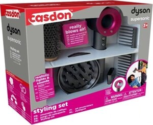 Casdon дитячий туалетний столик з сушаркою набір для зачісок Dyson дівчатки 5 шт. 73250
