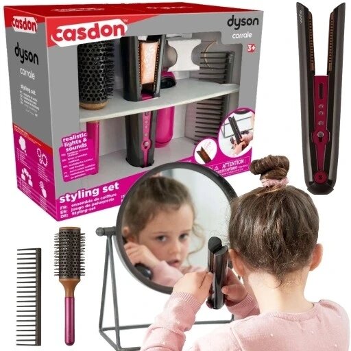 Casdon дитячий столик перукарський набір для волосся Dyson Hairstyling Set 73350 від компанії Інтернет-магазин EconomPokupka - фото 1