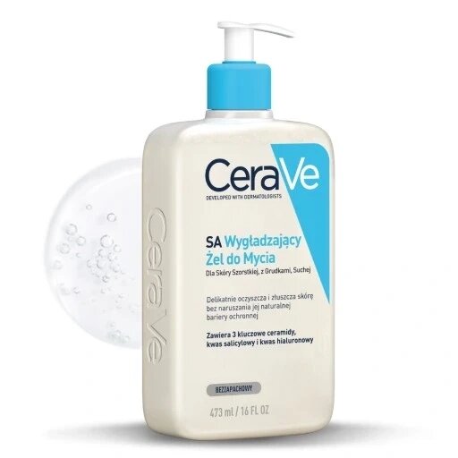 Cerave 473 Ml зволожуючий гель для вмивання 473ml для шорсткої сухої шкіри від компанії Інтернет-магазин EconomPokupka - фото 1