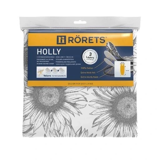 Чохол для прасувальної дошки Rorets Holly Premium 38х120 см 3в1 від компанії Інтернет-магазин EconomPokupka - фото 1