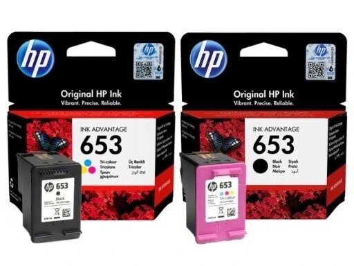 Чорнильний картридж HP 653 набір 3YM75AE + 3YM74AE від компанії Інтернет-магазин EconomPokupka - фото 1