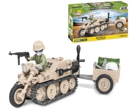 Cobi Small Army Sd. kfz. 2 Kettenkrad 2401 від компанії Інтернет-магазин EconomPokupka - фото 1