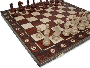 Дерев'яні шахи Senator 42х42 см Wegiel