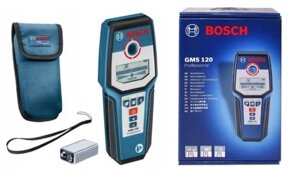 Детектор металу Bosch 0601081004 цифровий для металів та проводів Gms 120