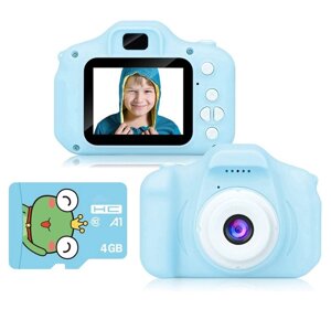 Дитяча фотокамера колір синій 5 Mpx Blue Card 4gb