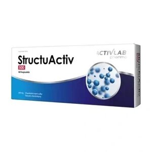 Дієтична добавка Activlab Pharma Structuactiv 500 мг 60 капсул