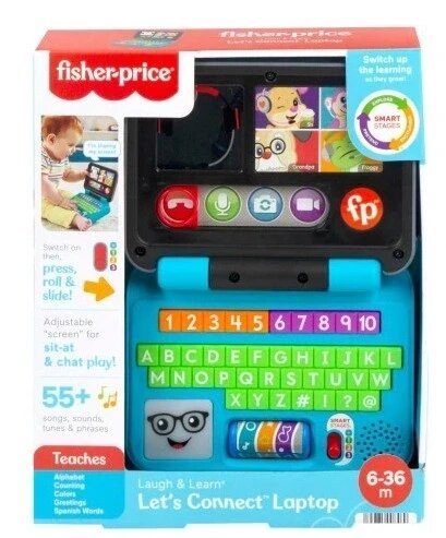 Дитячий комп'ютер Fisher-Price HHX33 від компанії Інтернет-магазин EconomPokupka - фото 1