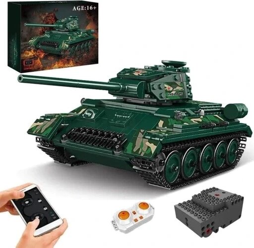 Дитячий конструктор Танк 800 елементів Mold King 20015 Tank T34 Mould від компанії Інтернет-магазин EconomPokupka - фото 1