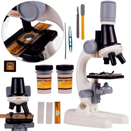 Дитячий мікроскоп Abiko Scientific Microscope For Children School Set 1200x від компанії Інтернет-магазин EconomPokupka - фото 1