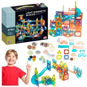 Dk Magnetic Blocks магнітні блоки Ball Track 110 шт конструктори дитячі 110 2302