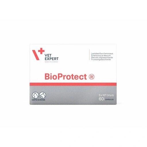 Добавка для кішок і собак Vetexpert BioProtect 24 г 60 шт від компанії Інтернет-магазин EconomPokupka - фото 1