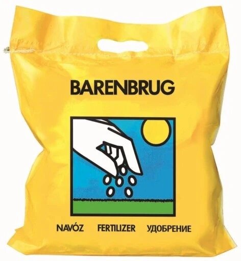 Добриво багатокомпонентне Barenbrug гранули 5 кг 5 л весняне добриво для газонної трави від компанії Інтернет-магазин EconomPokupka - фото 1