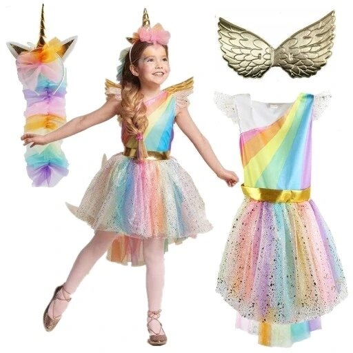 Єдиноріг пегас поні Aim Princess Dress Up 122-128 карнавальний костюм L від компанії Інтернет-магазин EconomPokupka - фото 1