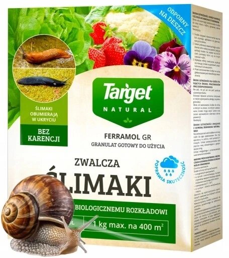 Ферамол - бореться зі слимаками 1кг Target Eco Ferramol Gr Snail Control від компанії Інтернет-магазин EconomPokupka - фото 1