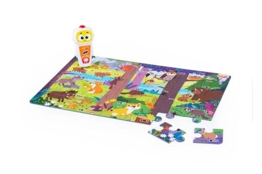 Ферма та ліс розвиваюча гра Robot Robby Puzzle Farm And Forest Learn Fun 3+ Dumel 82672 Dg від компанії Інтернет-магазин EconomPokupka - фото 1