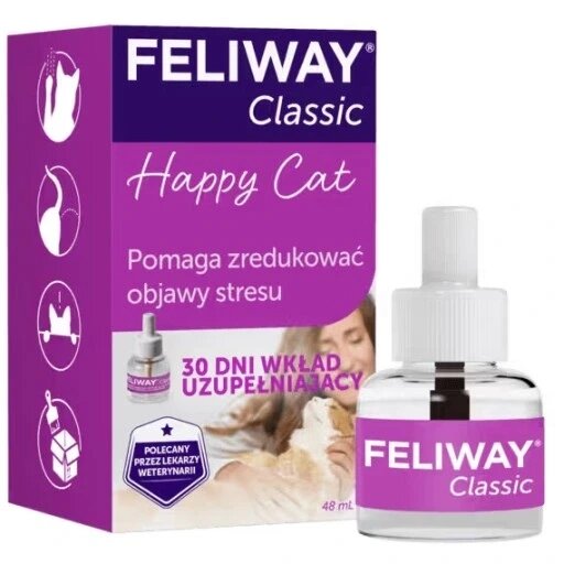 Феромони Feliway релаксаційні 24 Ml Classic запасний картридж 48ml від компанії Інтернет-магазин EconomPokupka - фото 1