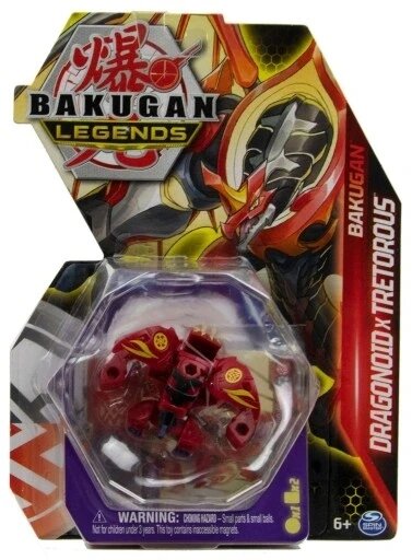 Фігура драгоноїд Spin Master 6066093 Bakugan Legends Dragonoid X Tretorous 6066093 20140515 від компанії Інтернет-магазин EconomPokupka - фото 1