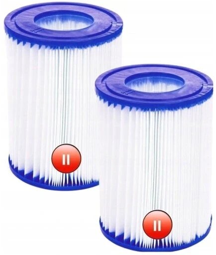 Фільтр для насоса басейну тип Ii 2x Bestway 58386 та 58383 вкладка фільтра від компанії Інтернет-магазин EconomPokupka - фото 1