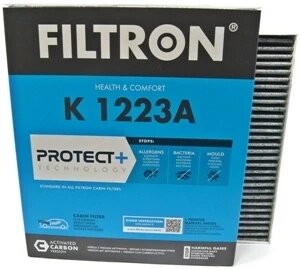 Фільтр Filtron K 1223a для вентиляції салону (кабіни) з активованим вугіллям для Opel Astra Meriva Insignia Zafira від компанії Інтернет-магазин EconomPokupka - фото 1