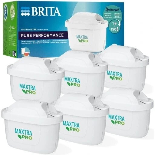 Фільтруючий елемент для графіна Brita Maxtra Pro Pure Performance 6 шт. 6x вода плюс оригінал від компанії Інтернет-магазин EconomPokupka - фото 1