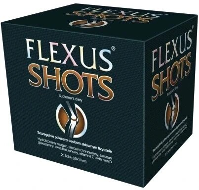 Flexus Shots колаген для суглобів 20 флаконів х 10 мл від компанії Інтернет-магазин EconomPokupka - фото 1