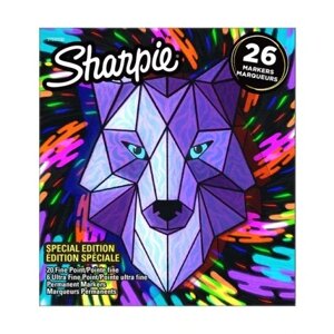 Фломастери 26 шт набір маркерів Sharpie 26 Wolf 2158030