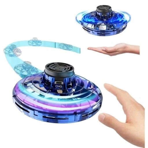 Flying Spinner Boomerang Ufo Led для дітей 360 градусів вгору вниз спереду назад 360 ззаду від компанії Інтернет-магазин EconomPokupka - фото 1