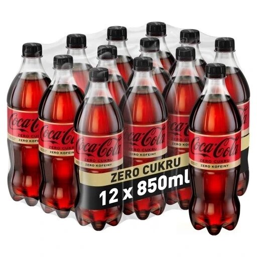 Газований напій Coca-cola 850 мл без цукру без кофеїну пляшка 12x850мл від компанії Інтернет-магазин EconomPokupka - фото 1