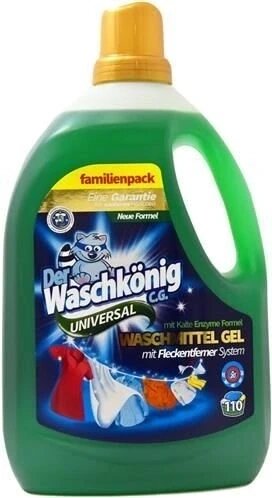 Гель для прання універсальний Der Waschkonig 3,3 л від компанії Інтернет-магазин EconomPokupka - фото 1