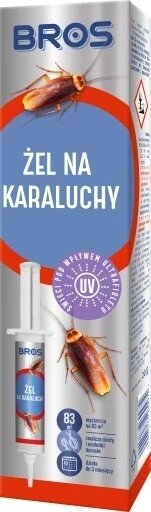 Гель проти тараканів Bros 0,02 кг 20 мл на таракани бореться з різними видами тараканів від компанії Інтернет-магазин EconomPokupka - фото 1